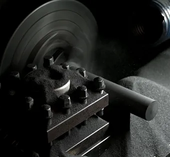 Lathe Machine for Graphite Machining
