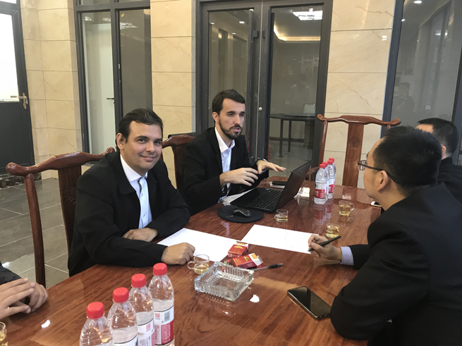A Brazilian Client Visited Our Factory for an Inspection