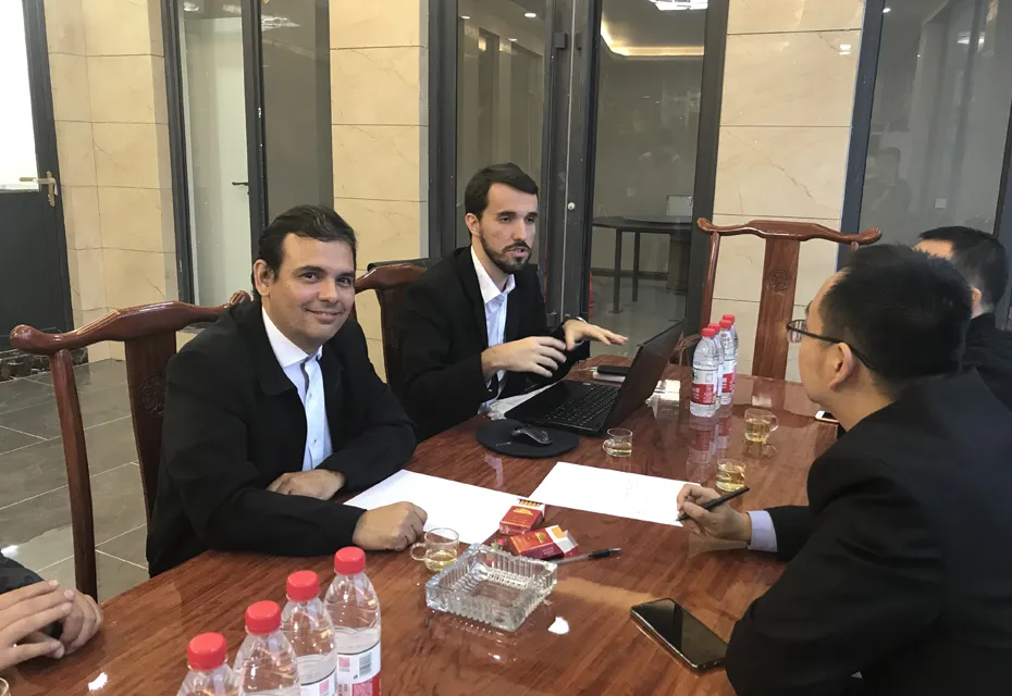 A Brazilian Client Visited Our Factory for an Inspection