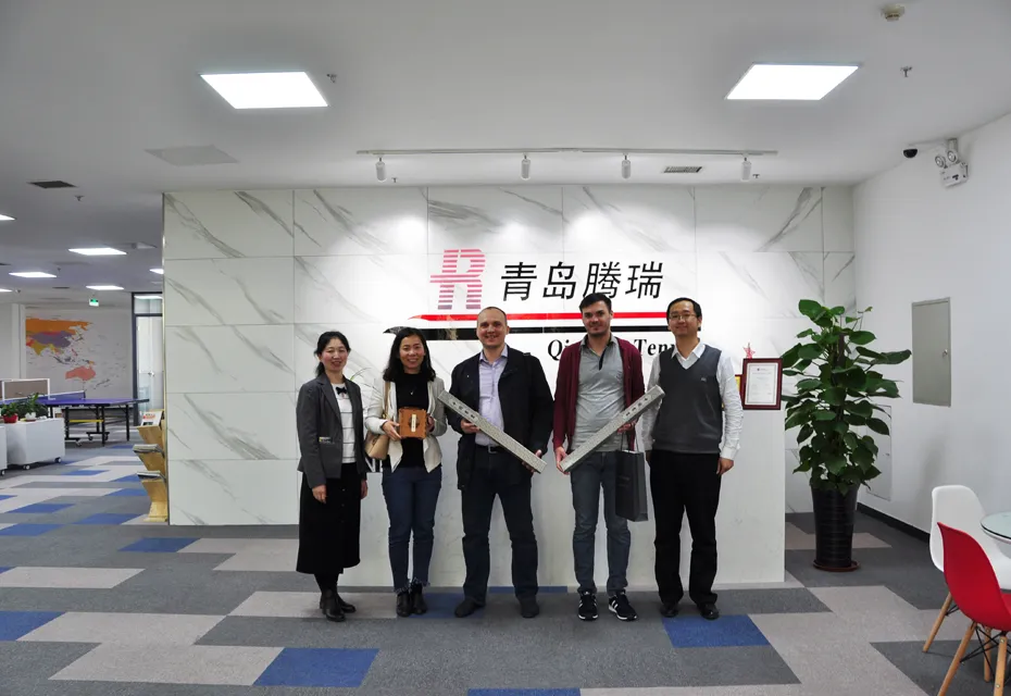 The Customer Came to Our Company to Sign a Cooperation Agreement