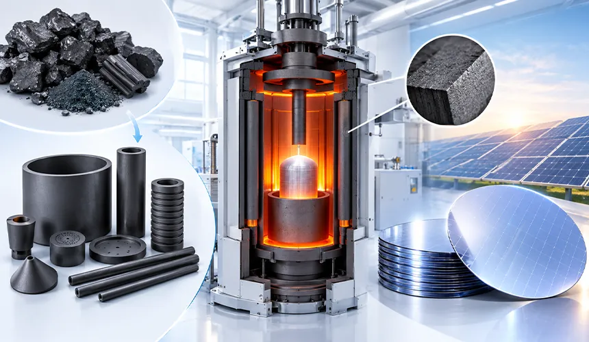 Photovoltaic Industry: Graphite Hot Zone System for Monocrystalline Silicon Growth Furnace Project
